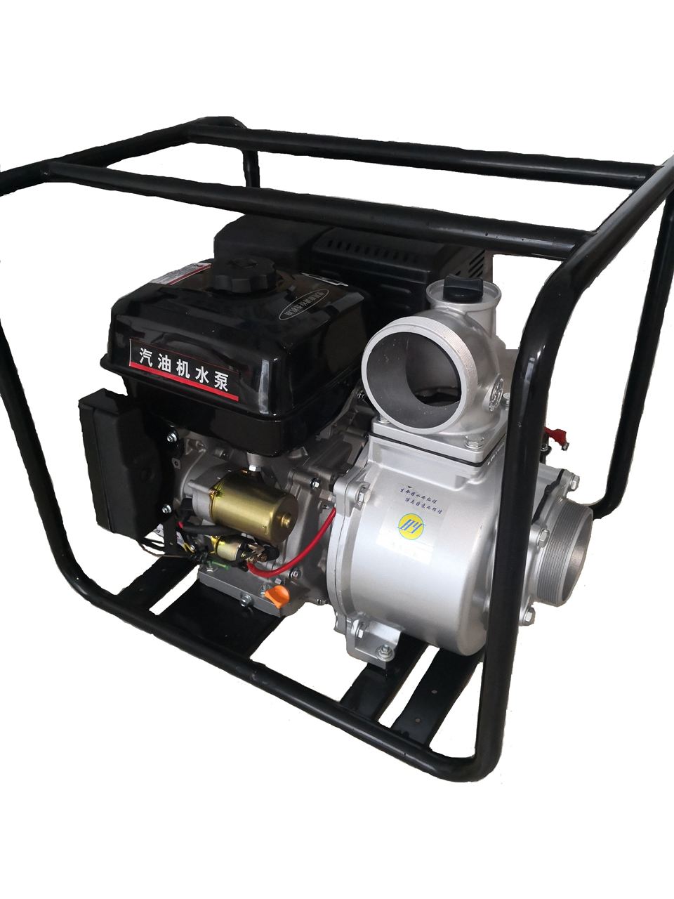 攜帶式汽油機(jī)防汛排水串接自吸水泵