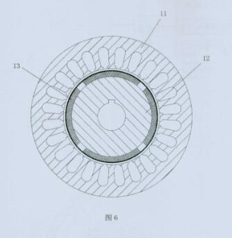 永磁電機(jī)分布式繞組定轉(zhuǎn)子