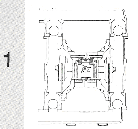 氣動隔膜泵工作原理及隔膜泵工作原理圖