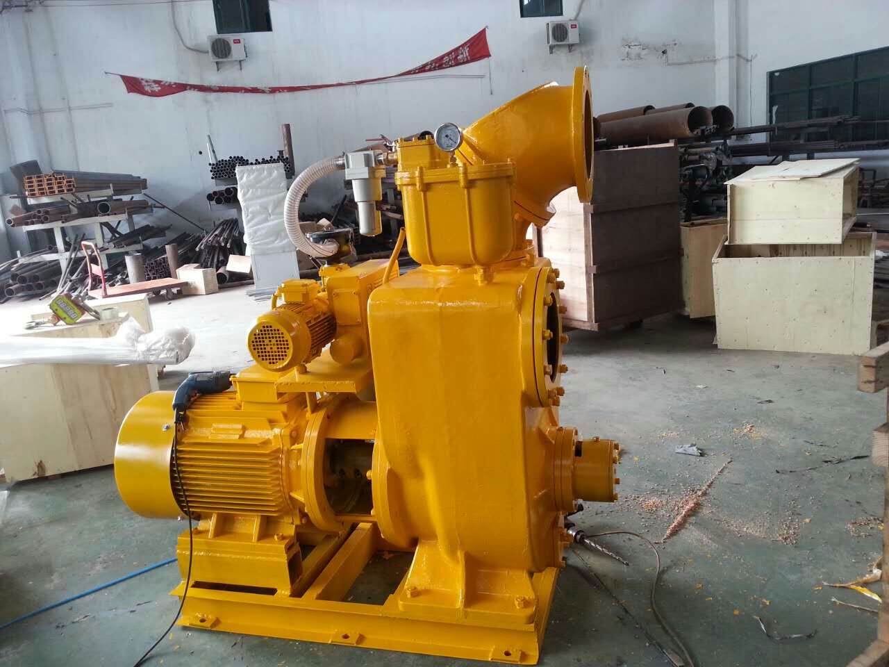 抽進水快的超強力恒壓消防自吸泵